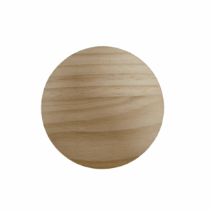 Houten onderzetter rond